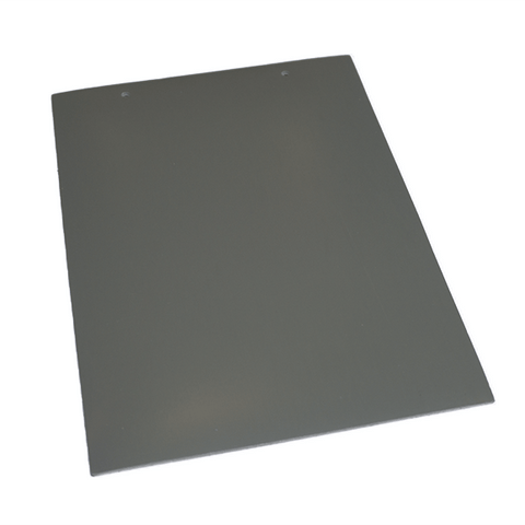 De Beauvoir Grey rubber flooring (large sample)