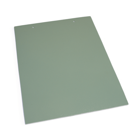 Pistachio green vinyl flooring (large sample)