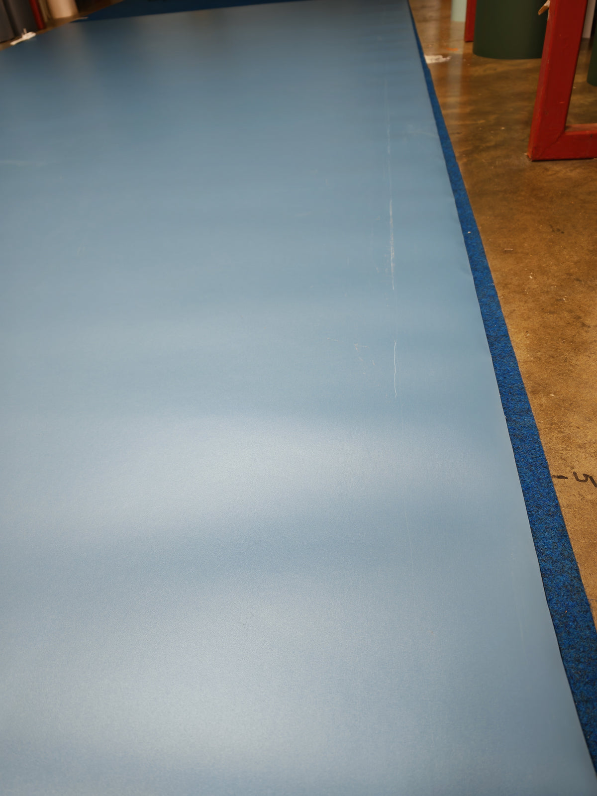 Petrol Blue vinyl, 7.8 sq m (roll 71)