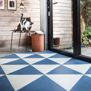 Comporta Rubber Triangle Tiles(Matt), 1.31 sqm/15 tiles (sale 161)