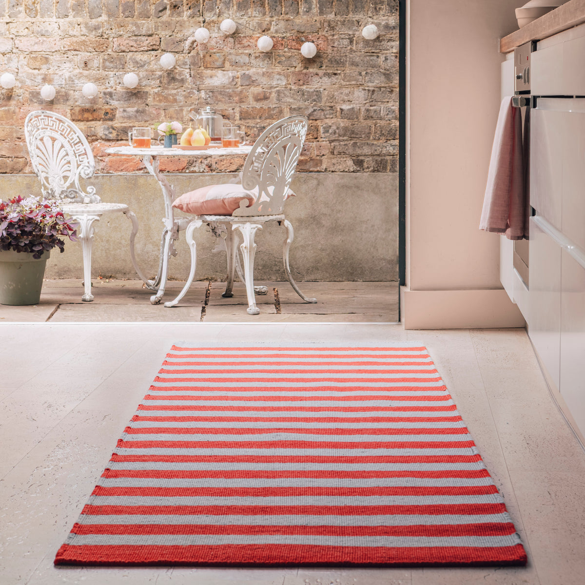 Fara skinny stripe rugs and runners