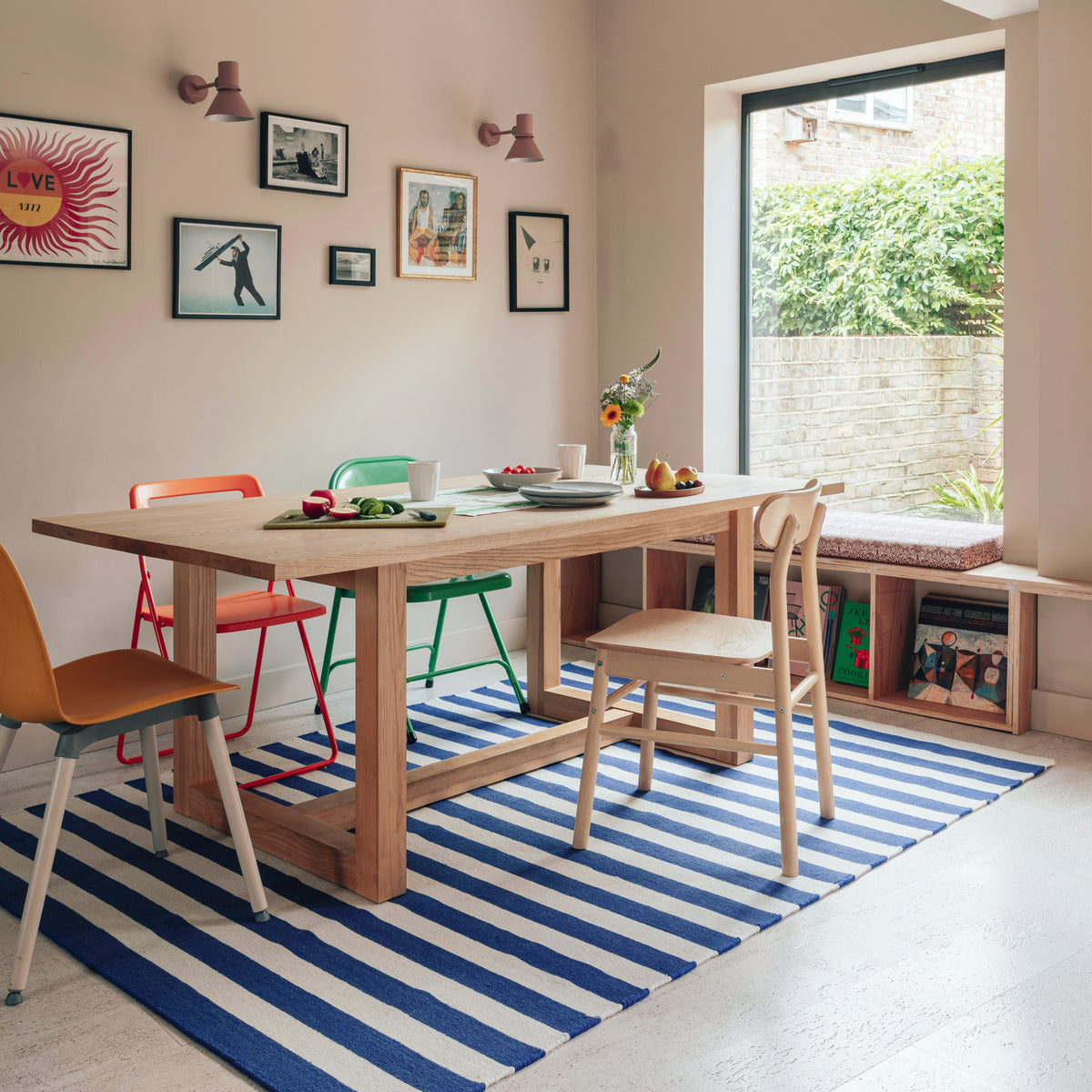 Sunny skinny stripe rugs and runners