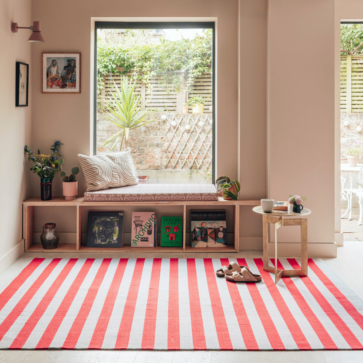 Fara skinny stripe rugs and runners