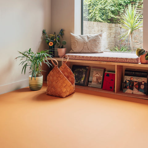 Highpoint Yellow rubber flooring