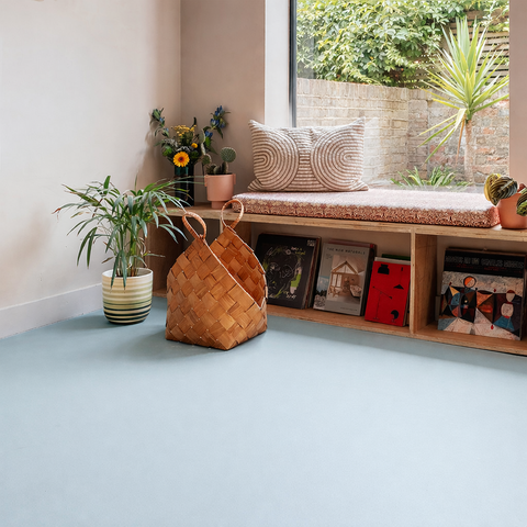 Beaumont Blue vinyl flooring
