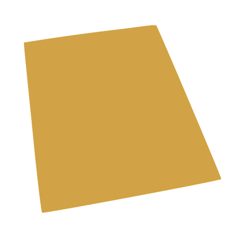 Highpoint Yellow rubber flooring (large sample)