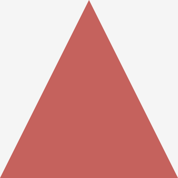 Mulberry pink rubber Triangle Tiles
