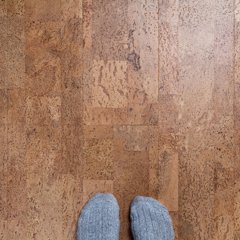 Natural Corka flooring planks. Cork floors for kitchens + bathrooms ...
