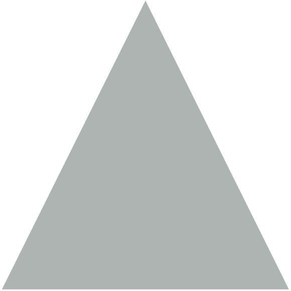 Triangular grey coloured floor tiles in rubber