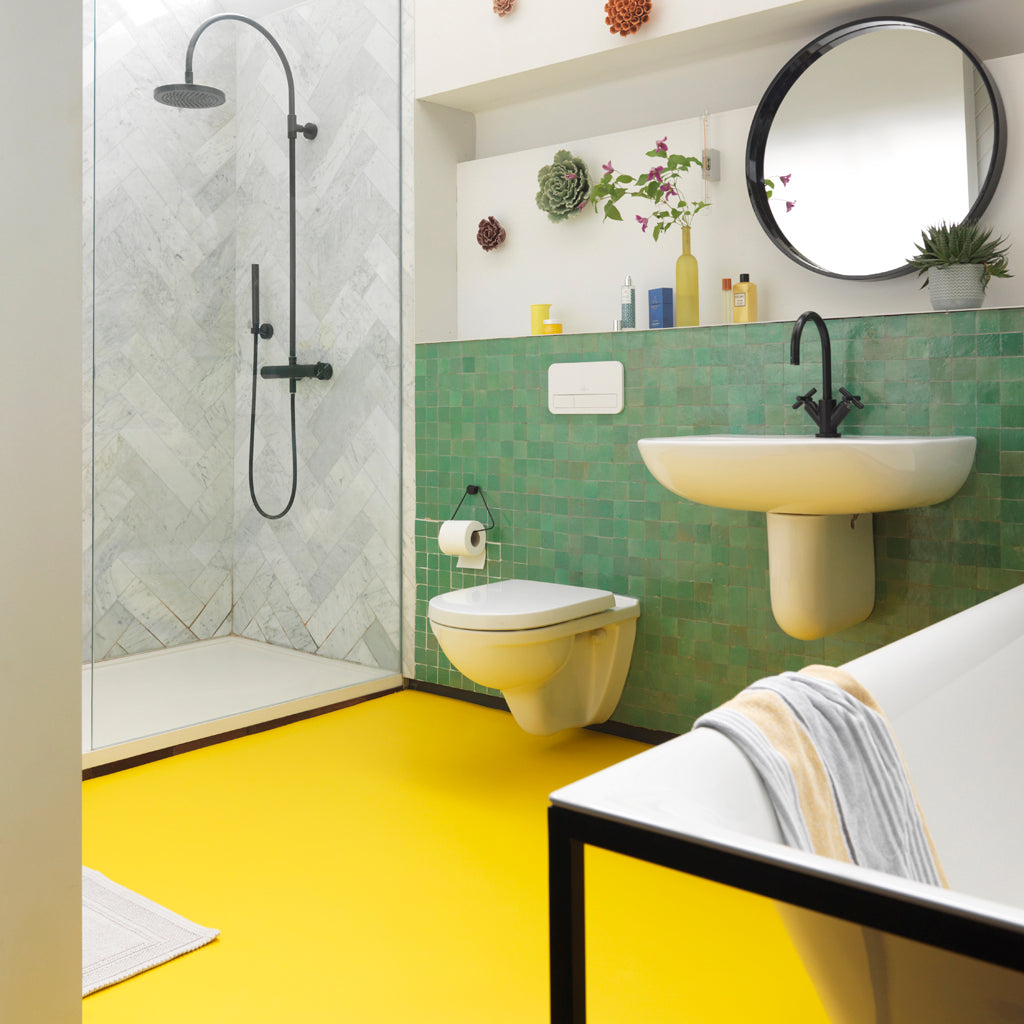 Yellow Vinyl & Rubber Flooring - The Colour Flooring Company